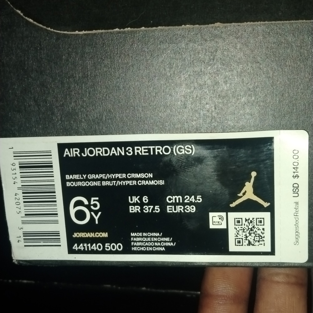 Retro3 Air Jordan